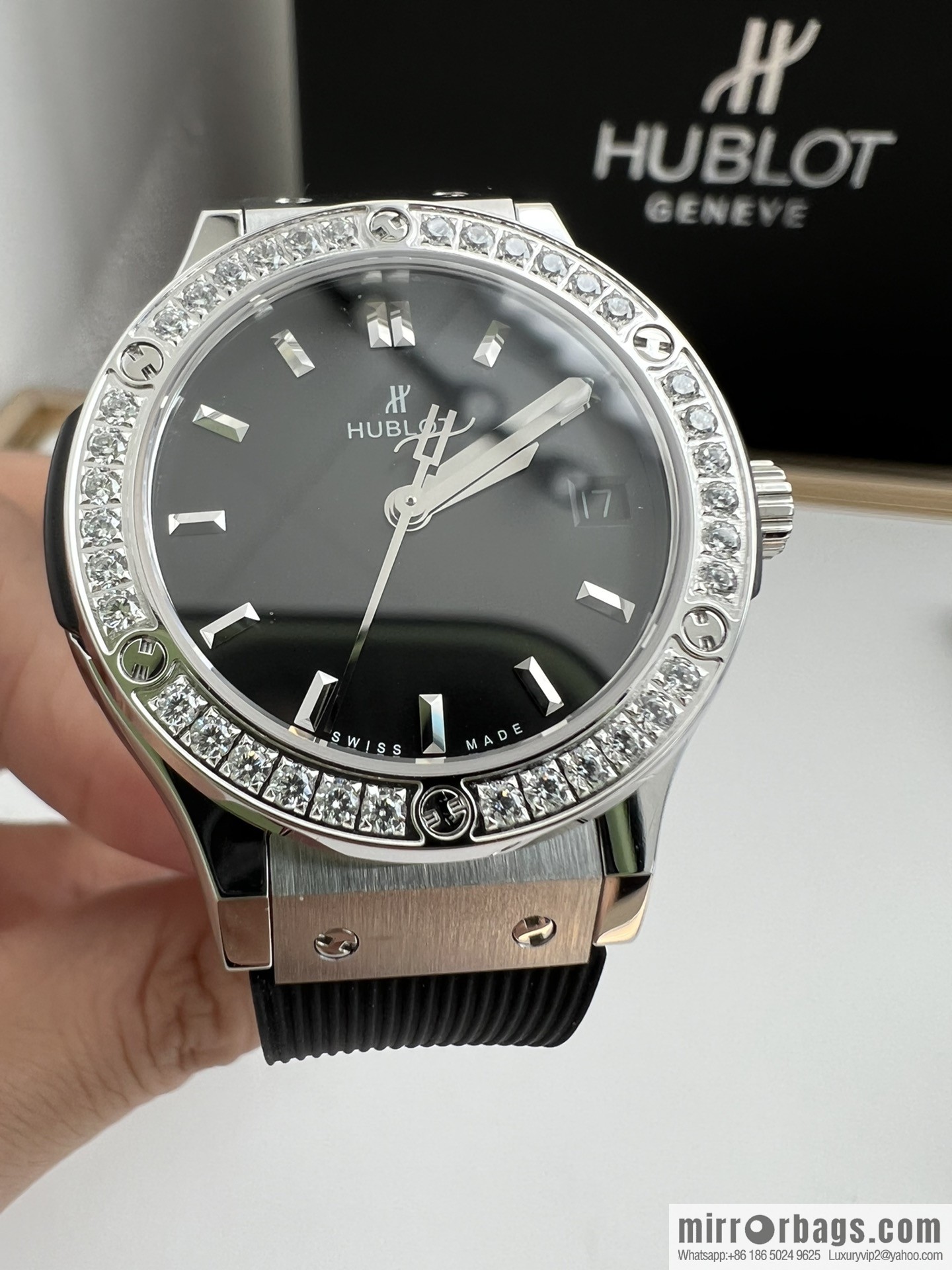 Hublot HUBLOT newly upgraded, Hengbao Swiss imported quartz movement women's watch
