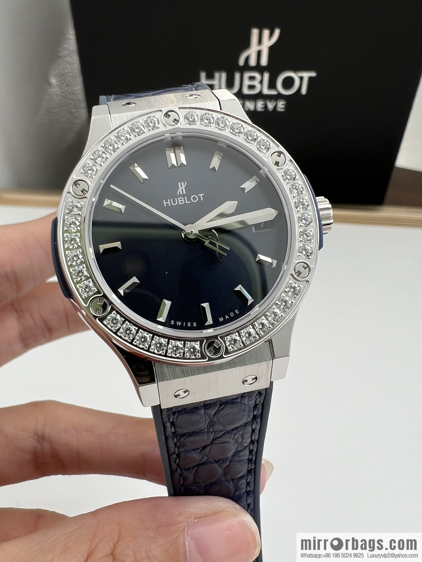 Hublot HUBLOT newly upgraded, Hengbao Swiss imported quartz movement women's watch