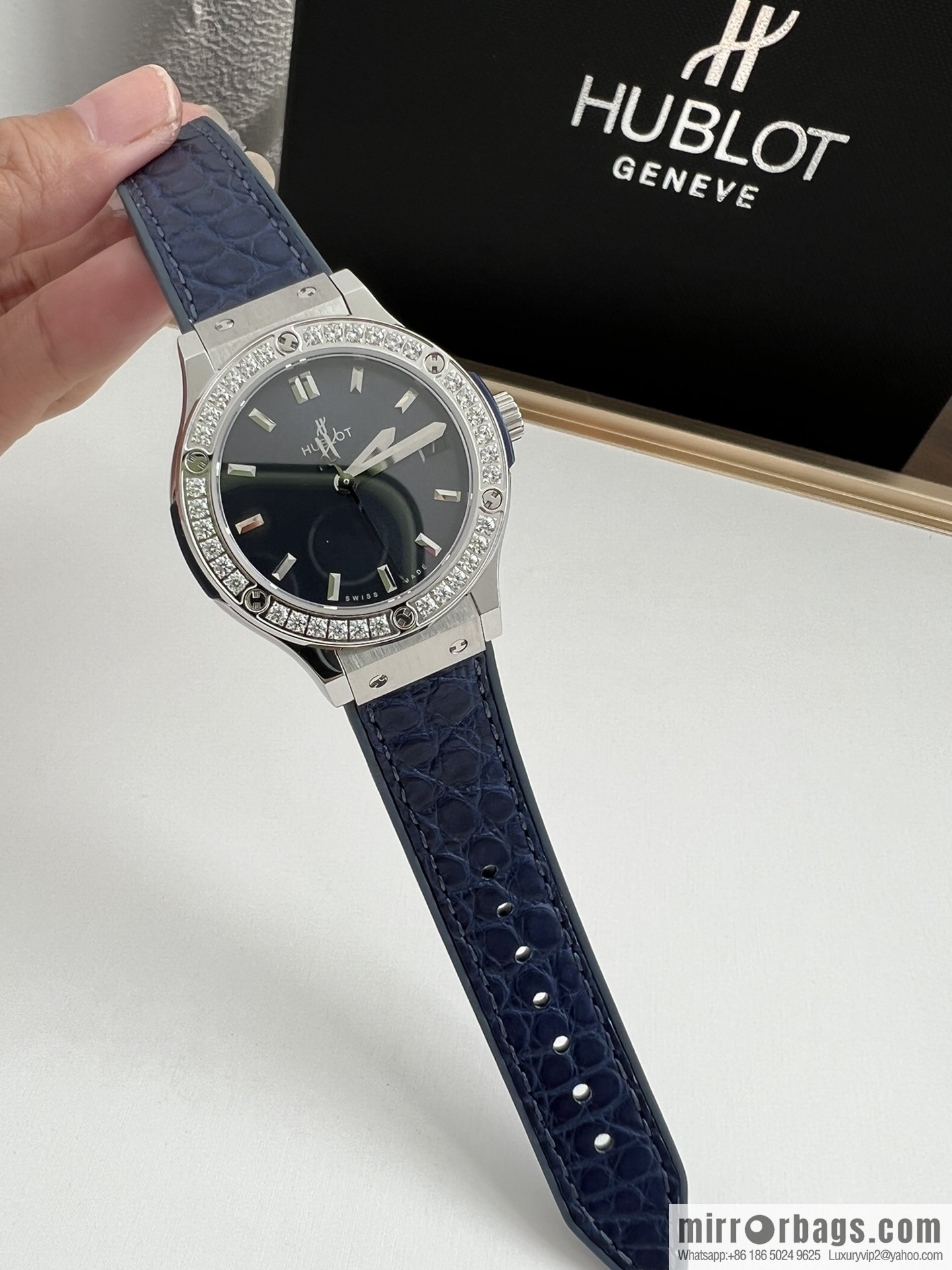 Hublot HUBLOT newly upgraded, Hengbao Swiss imported quartz movement women's watch