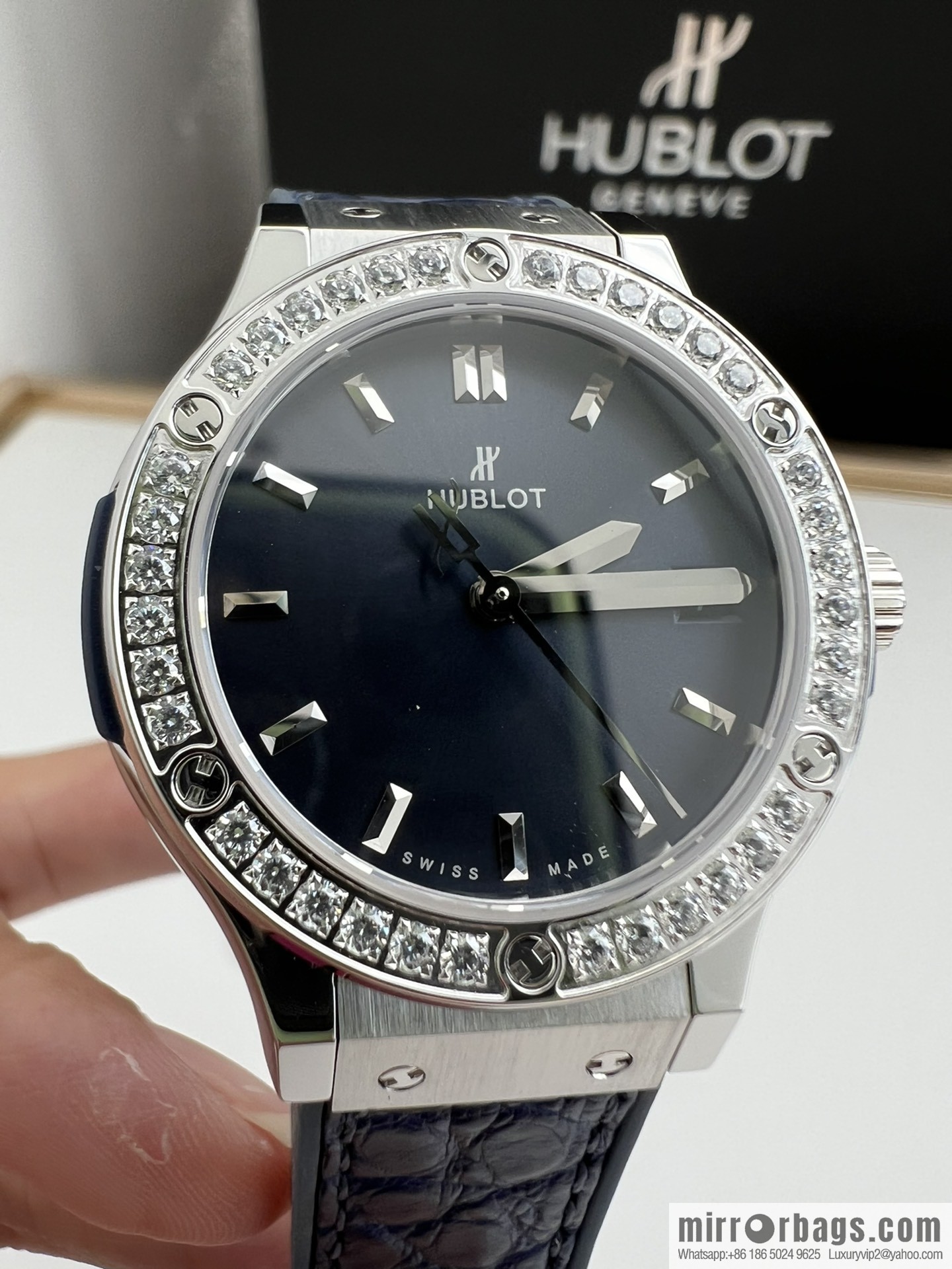 Hublot HUBLOT newly upgraded, Hengbao Swiss imported quartz movement women's watch