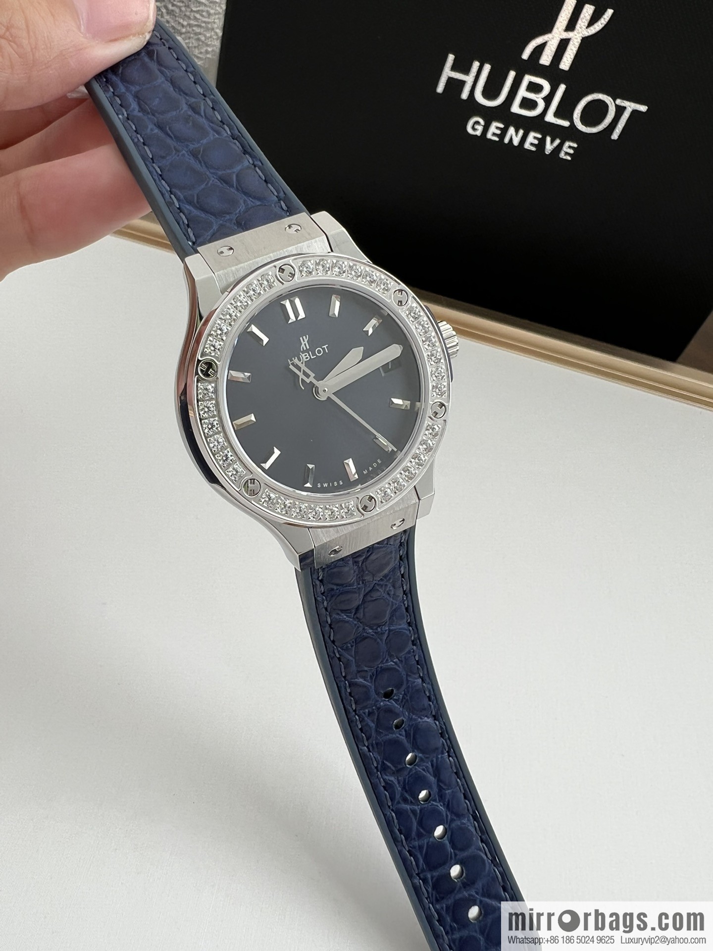 Hublot HUBLOT newly upgraded, Hengbao Swiss imported quartz movement women's watch
