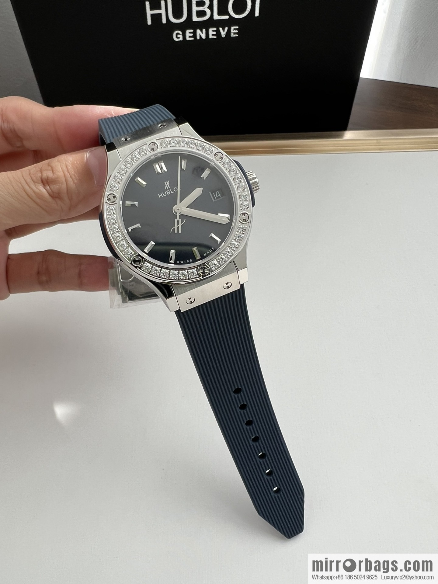Hublot HUBLOT newly upgraded, Hengbao Swiss imported quartz movement women's watch