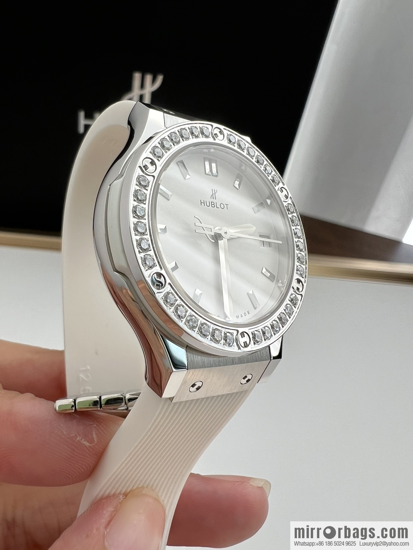 Hublot HUBLOT newly upgraded, Hengbao Swiss imported quartz movement women's watch