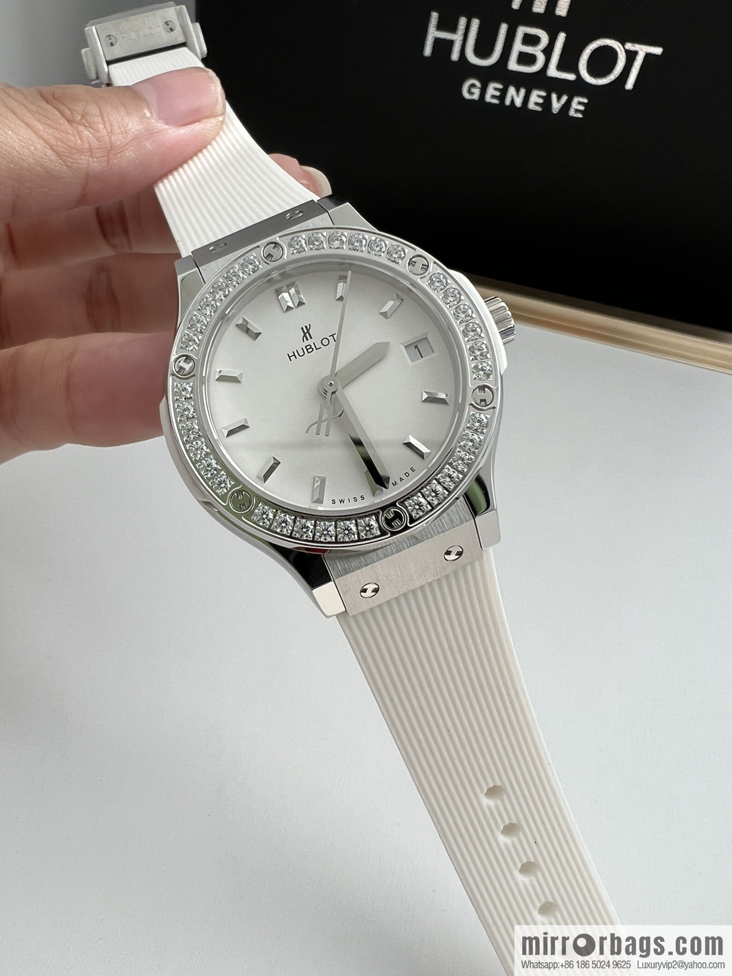 Hublot HUBLOT newly upgraded, Hengbao Swiss imported quartz movement women's watch