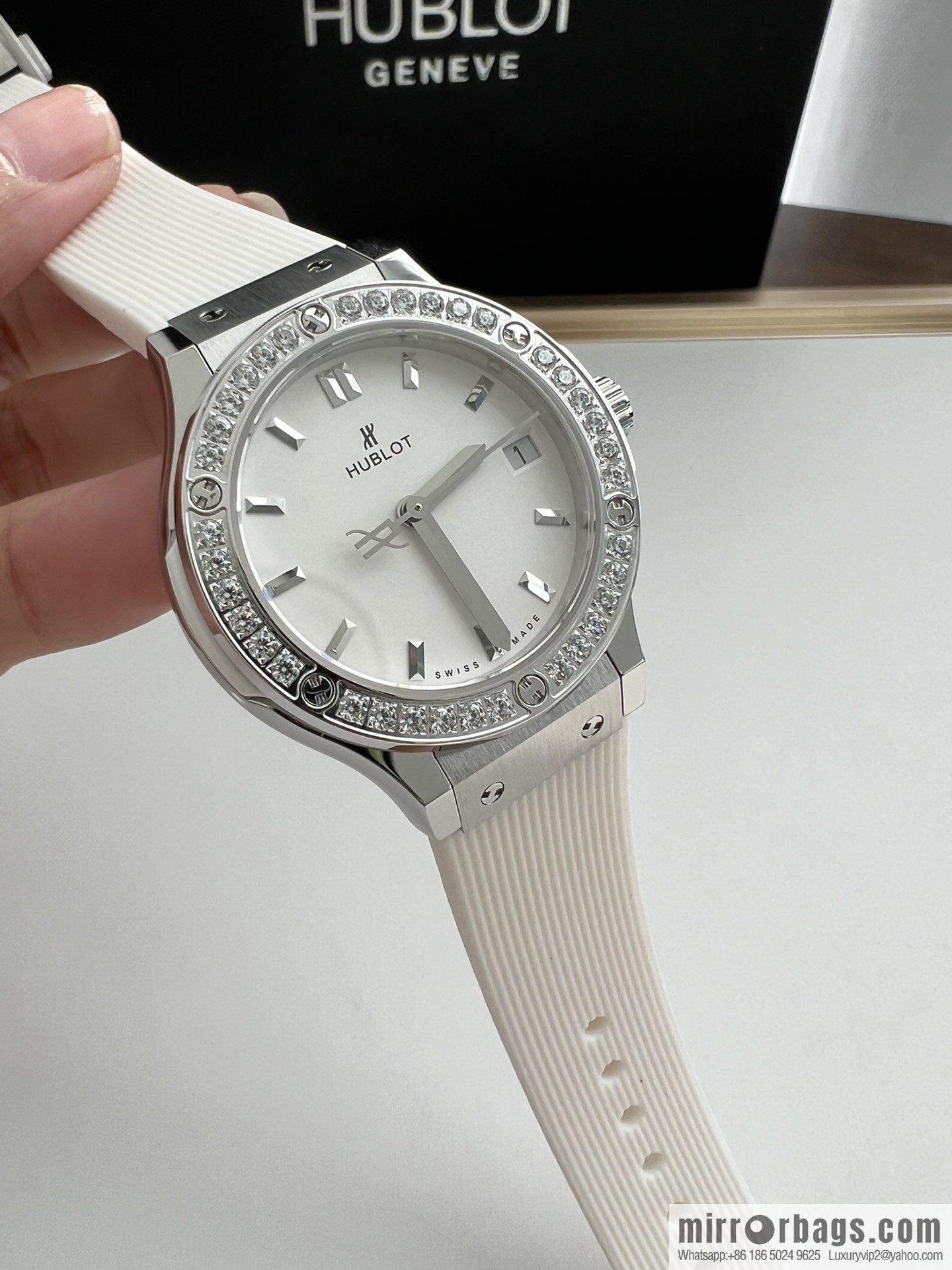 Hublot HUBLOT newly upgraded, Hengbao Swiss imported quartz movement women's watch