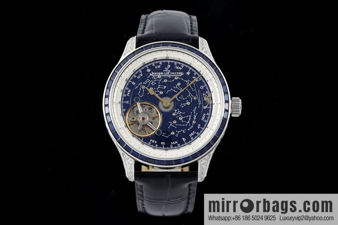 Beidou Star Orbital Flywheel JL. Home, Master Series, Orbital Flywheel, Inlaid Gold Stone Literal Watch