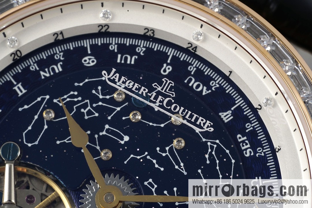 Beidou Star Orbital Flywheel JL. Home, Master Series, Orbital Flywheel, Inlaid Gold Stone Literal Watch