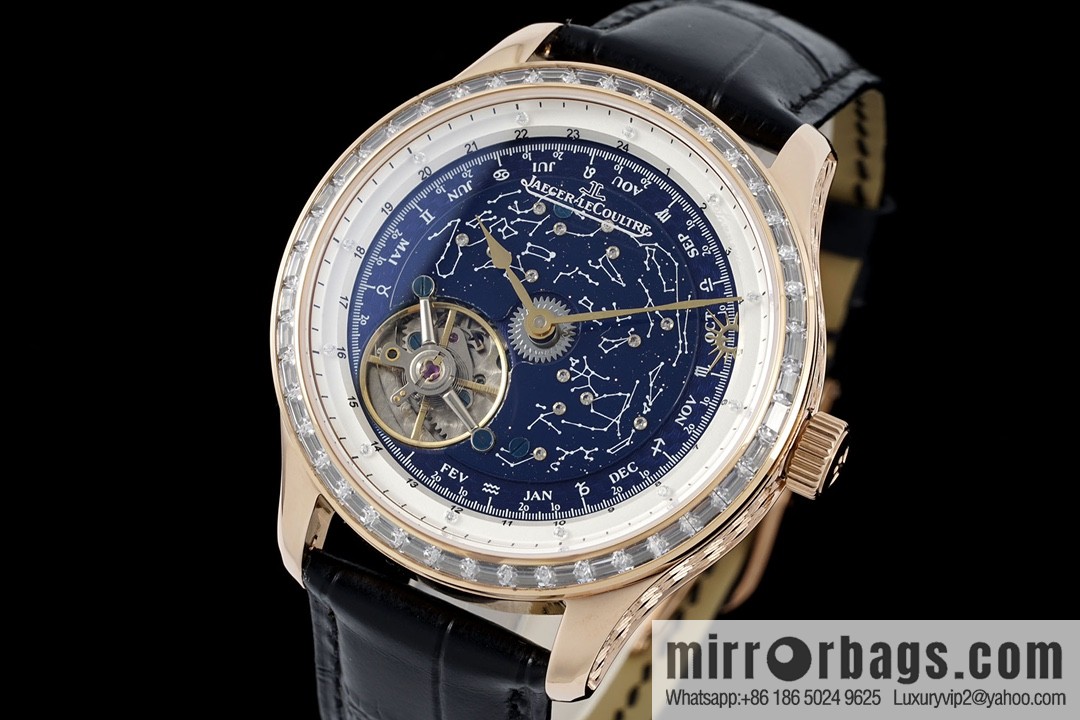 Beidou Star Orbital Flywheel JL. Home, Master Series, Orbital Flywheel, Inlaid Gold Stone Literal Watch