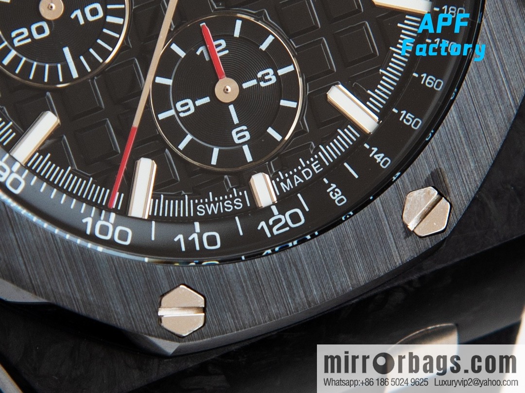 APF Factory Audemars Piguet Royal Oak Offshore Original 3126 Chronograph Movement 26400 Forged Carbon Brazing Chronograph