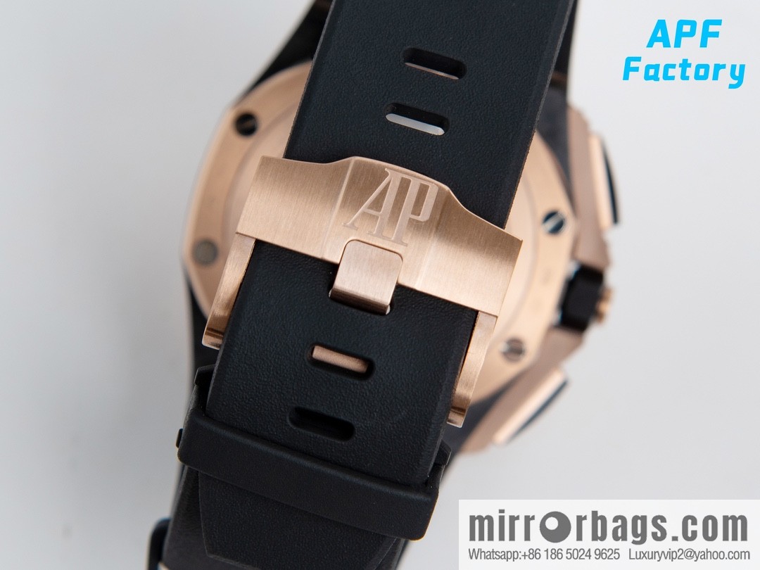 APF Factory Audemars Piguet Royal Oak Offshore Original 3126 Chronograph Movement 26400 Forged Carbon Brazing Chronograph