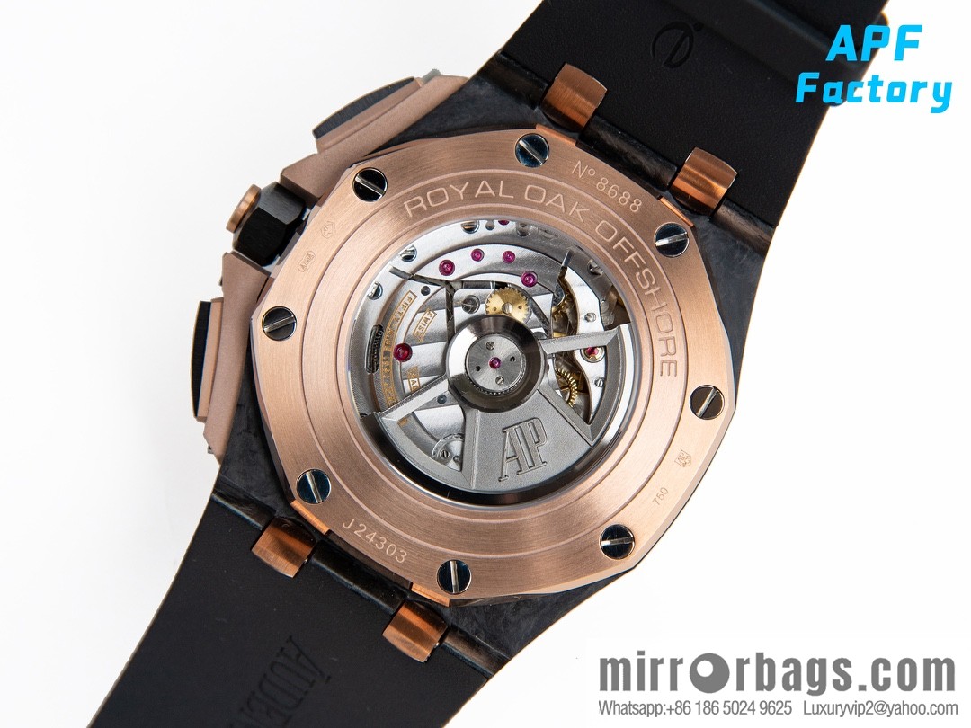 APF Factory Audemars Piguet Royal Oak Offshore Original 3126 Chronograph Movement 26400 Forged Carbon Brazing Chronograph