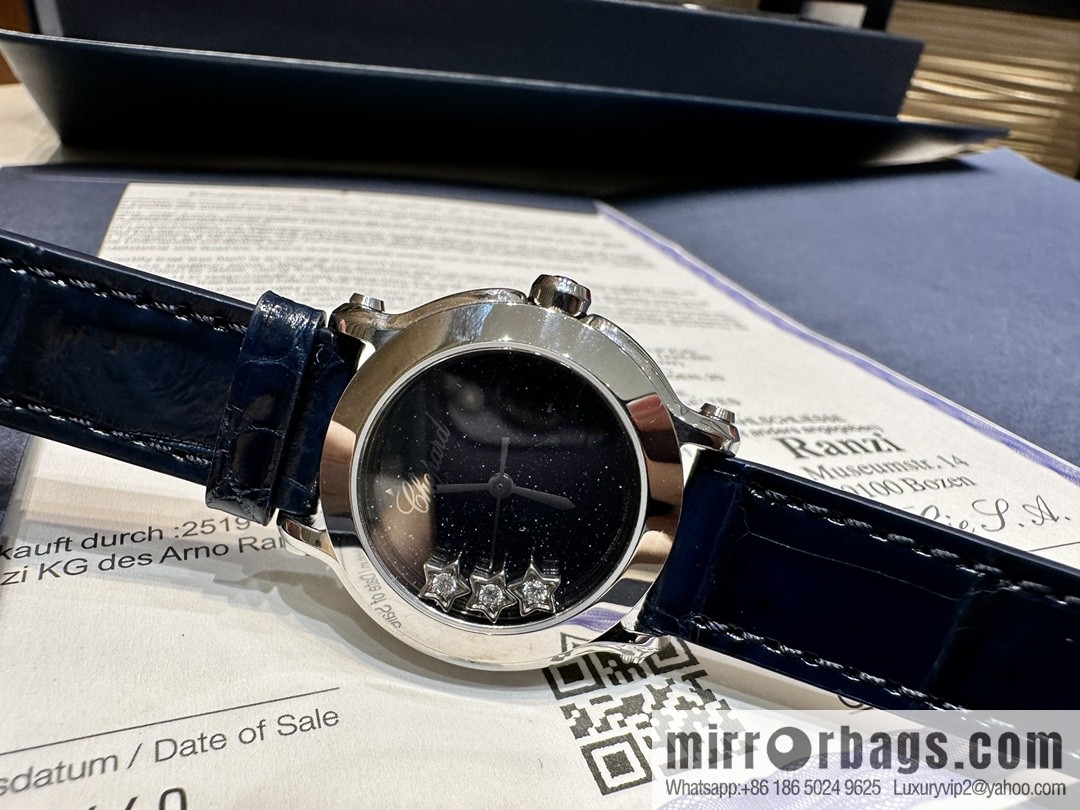 Chopard 150th Anniversary Limited Edition HAPPYDIAMONDS Happy Diamond Series Original ETA955.112 Movement Watch