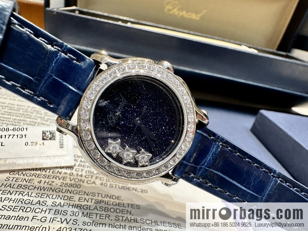 Chopard 150th Anniversary Limited Edition HAPPYDIAMONDS Happy Diamond Series Original ETA955.112 Movement Watch