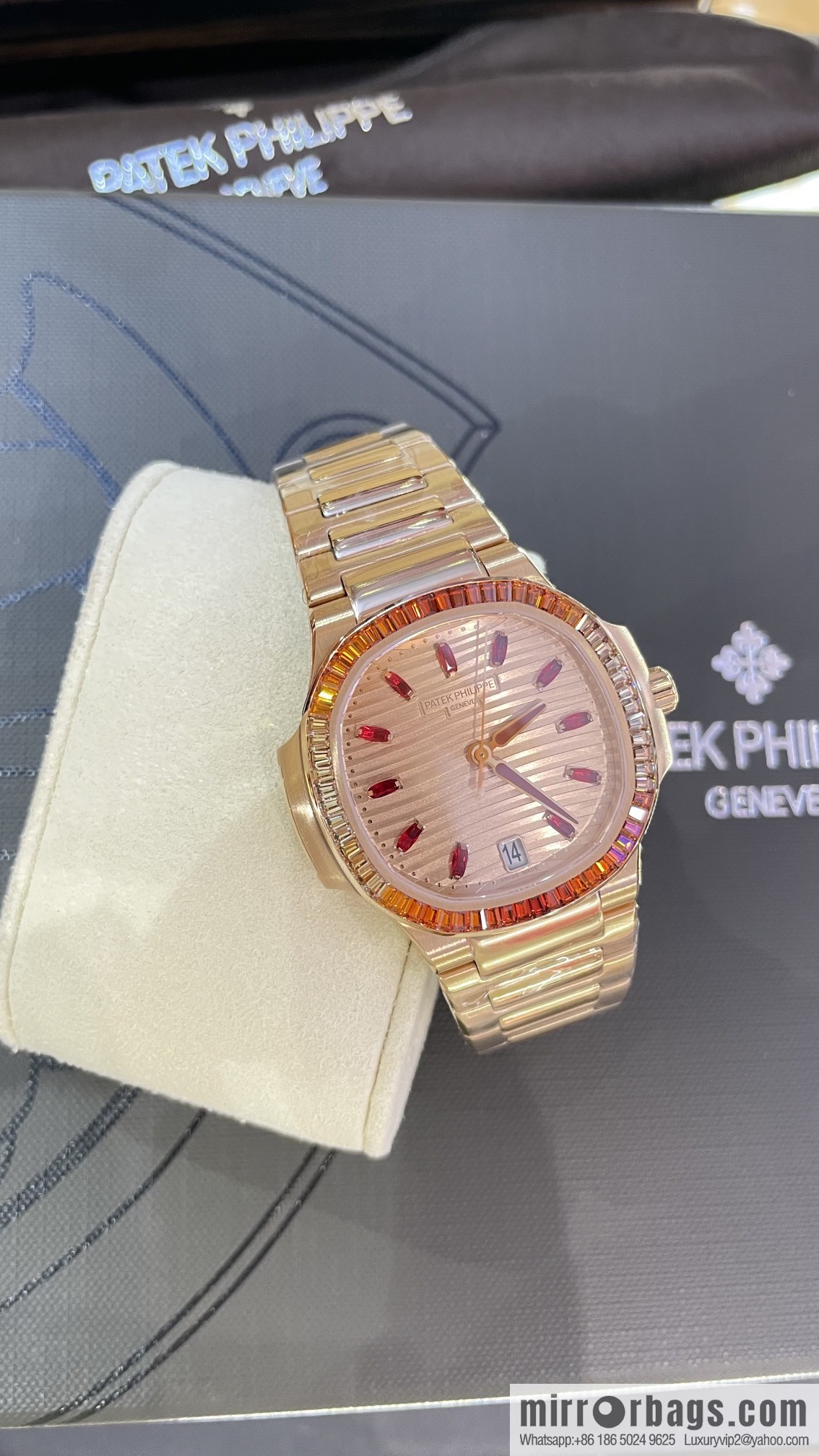 New Shipping 🔥 Patek Philippe Nautilus Women's 324SC Movement Watch