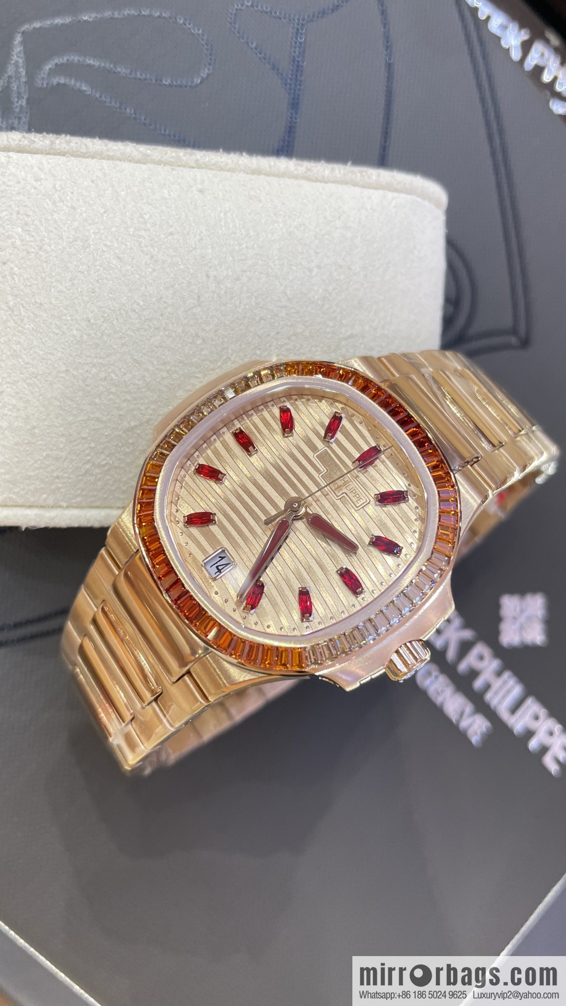 New Shipping 🔥 Patek Philippe Nautilus Women's 324SC Movement Watch
