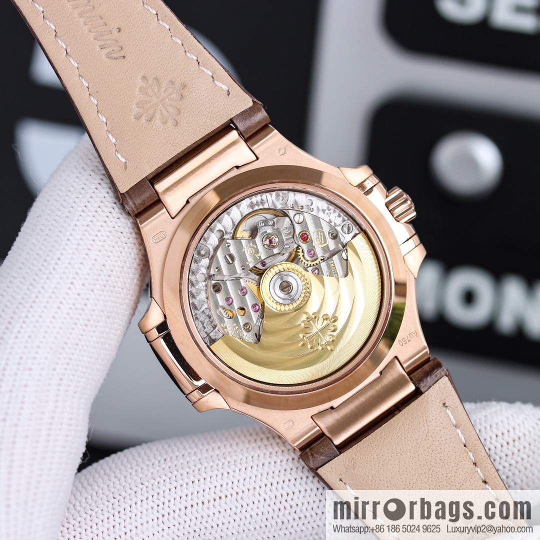 Patek Philippe Sports Elegant Nautilus Belt Women's Watch PP7118 Customized Edition 9015 Machine Modified Cal.324sc Automatic Movement