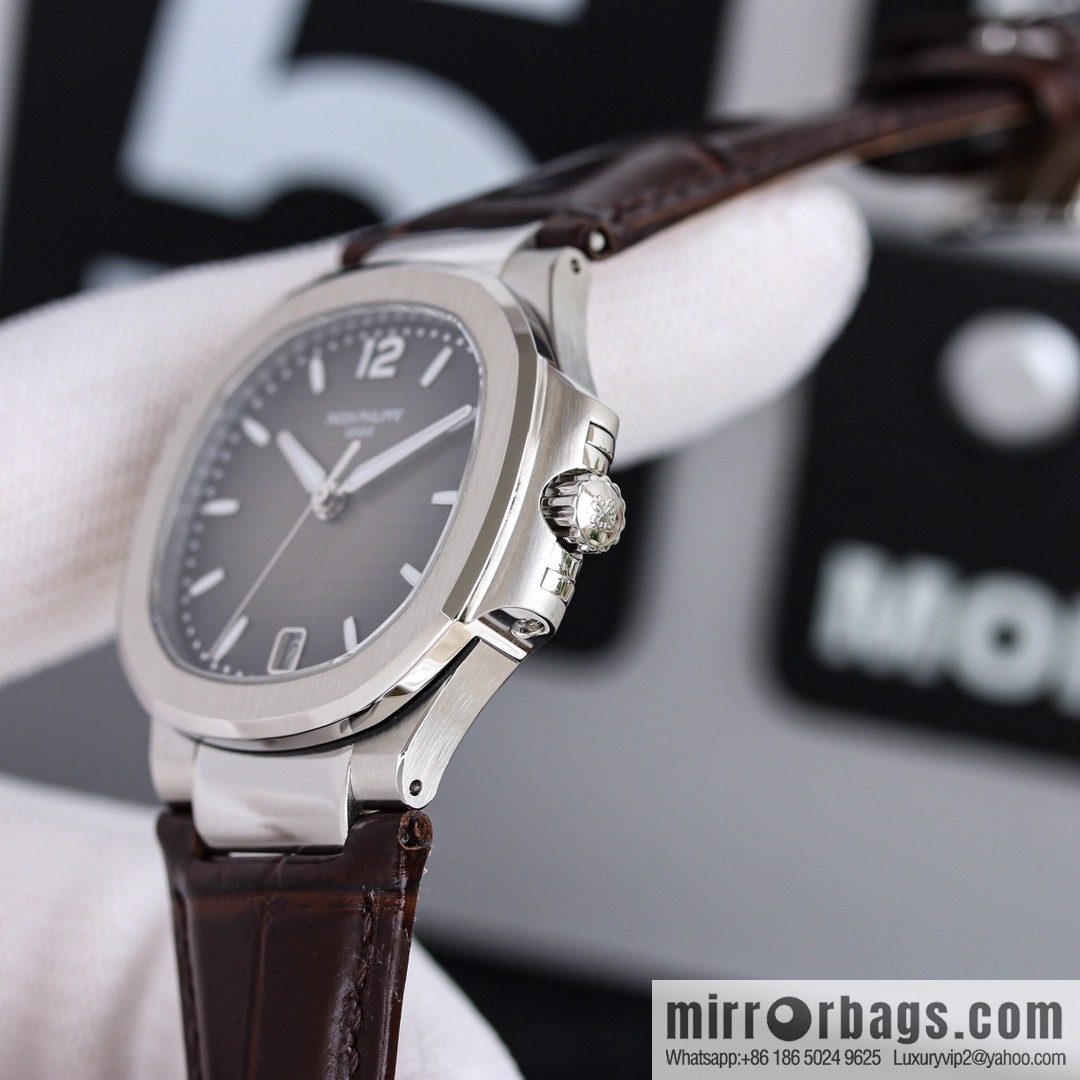 Patek Philippe Sports Elegant Nautilus Belt Women's Watch PP7118 Customized Edition 9015 Machine Modified Cal.324sc Automatic Movement