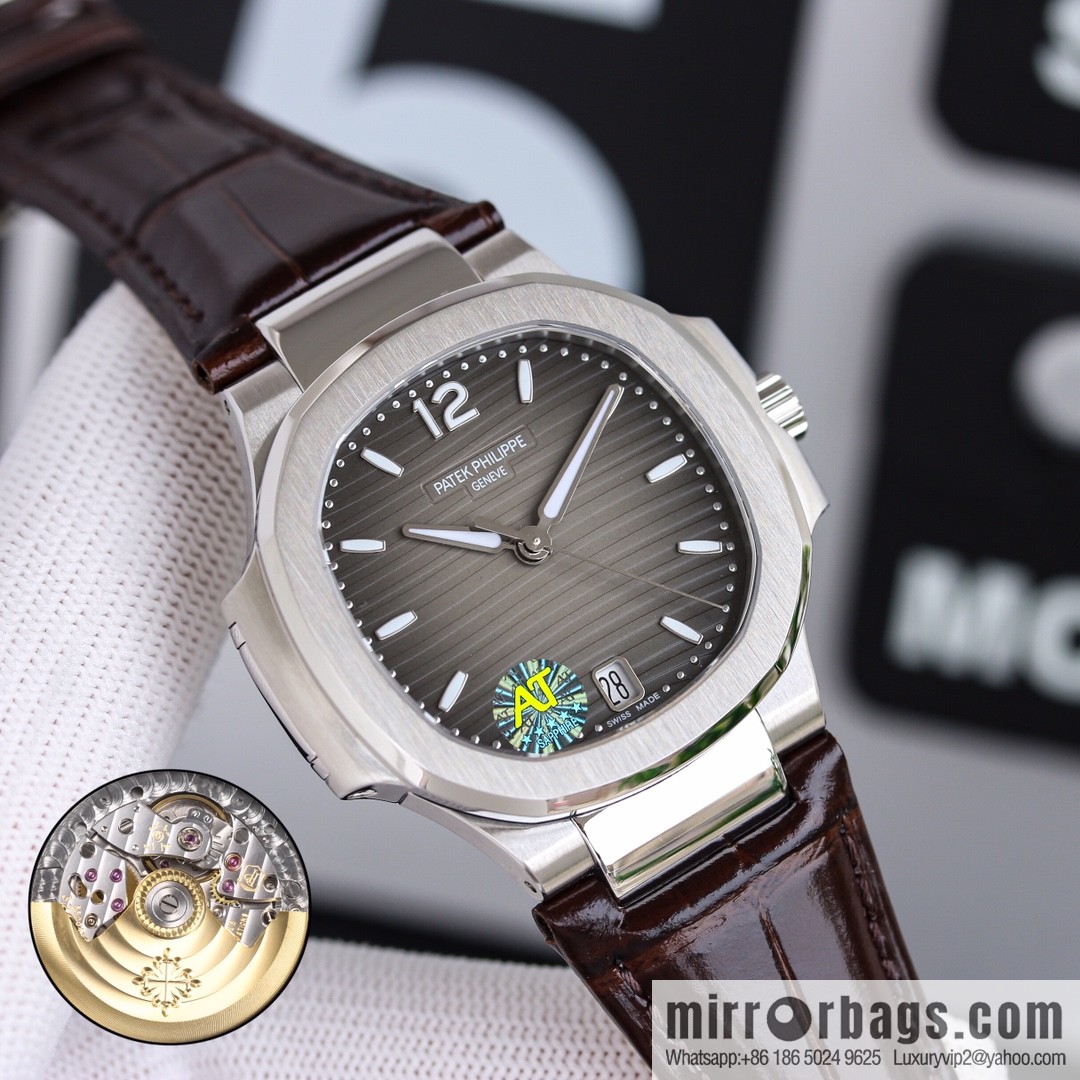 Patek Philippe Sports Elegant Nautilus Belt Women's Watch PP7118 Customized Edition 9015 Machine Modified Cal.324sc Automatic Movement