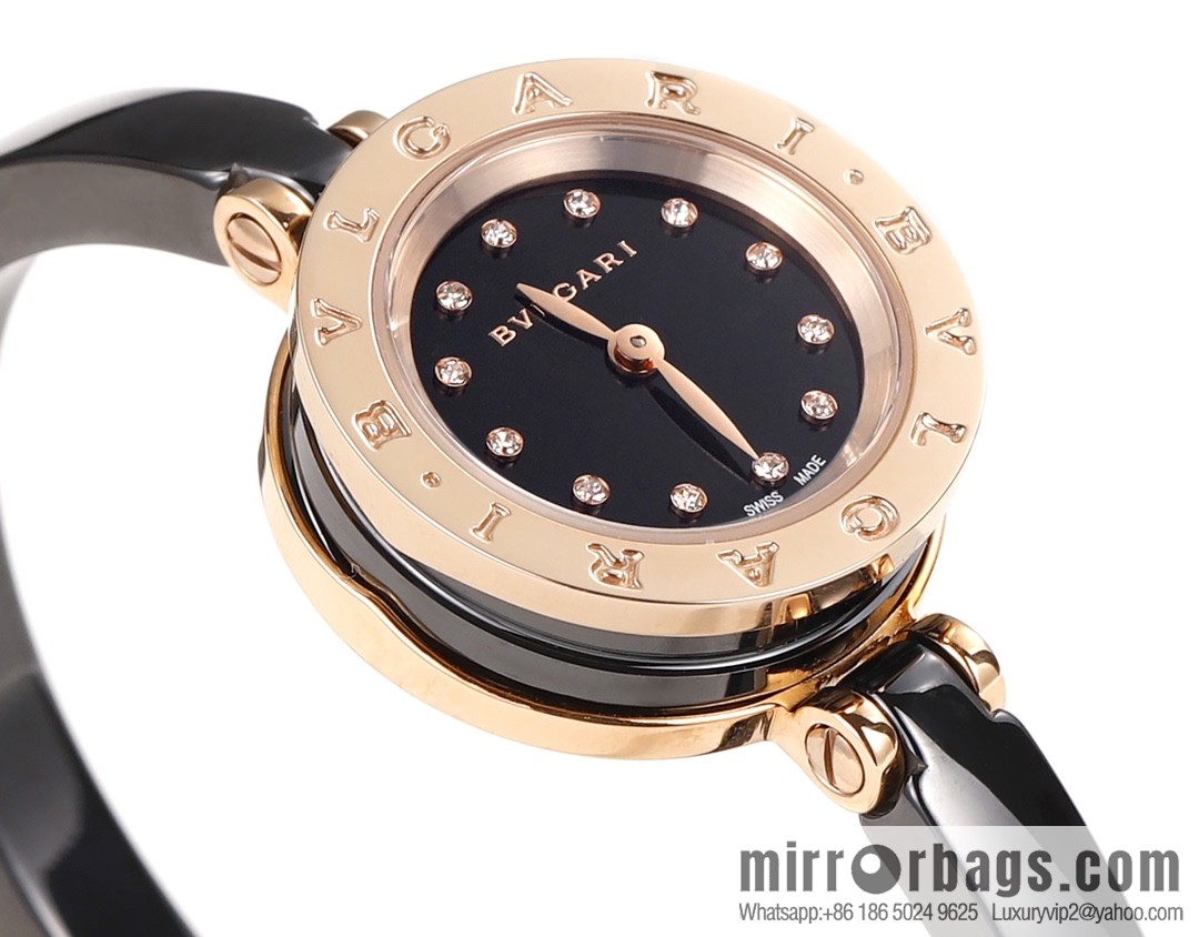 Bulgari, real diamond model 🎮 TS1 surface inlaid with 12 Vs0.9 real diamond watch