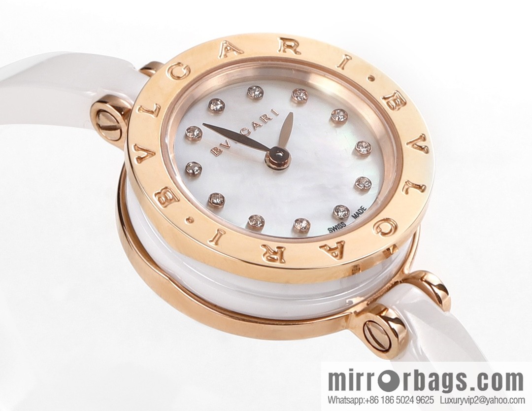 Bulgari, real diamond model 🎮 TS1 surface inlaid with 12 Vs0.9 real diamond watch