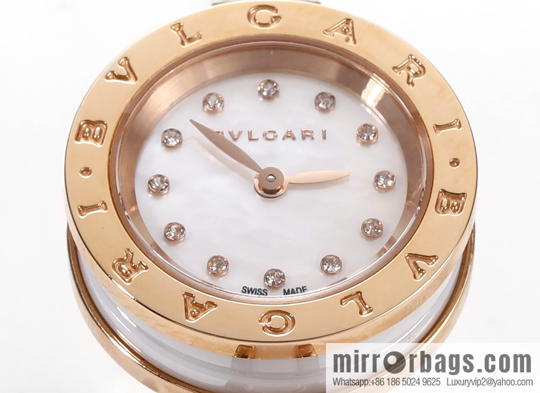 Bulgari, real diamond model 🎮 TS1 surface inlaid with 12 Vs0.9 real diamond watch