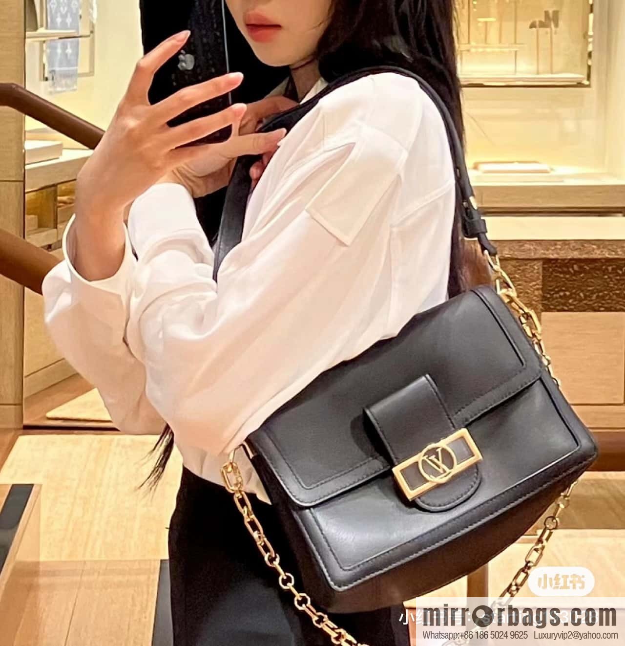 LV M25209 DAUPHINE SOFT M handbag