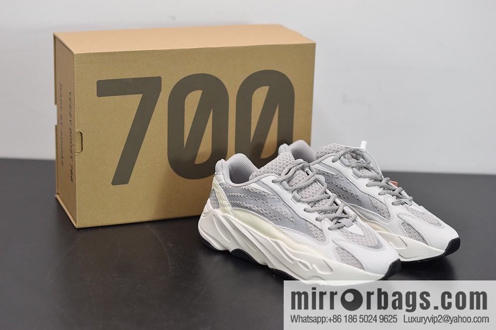 Adidas, top pure original yeezy 700v2 Vintage dad shoes, white