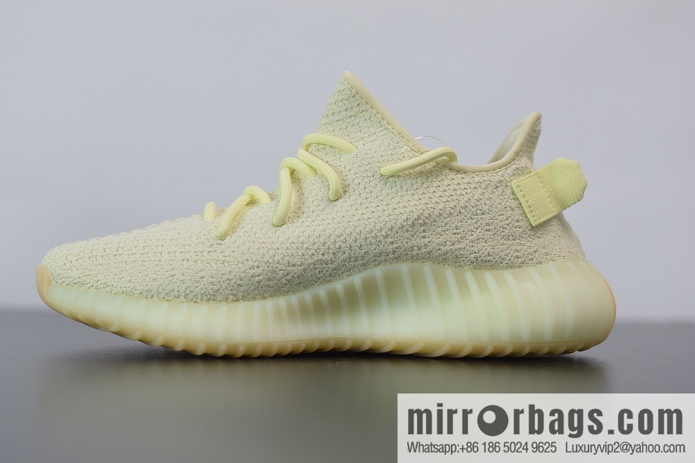 Yeezy Boost 350V2 cream yellow, coconut sports running shoes, item number: F36980