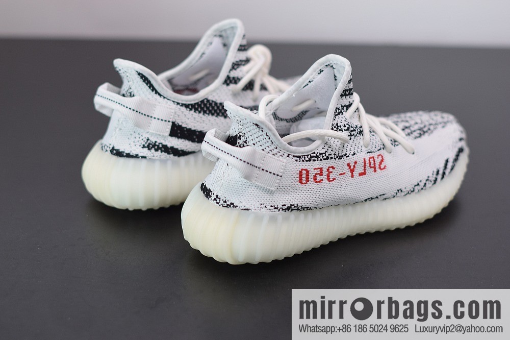 Yeezy Boost 350V2 white zebra coconut sports shoes, item number: CP9654
