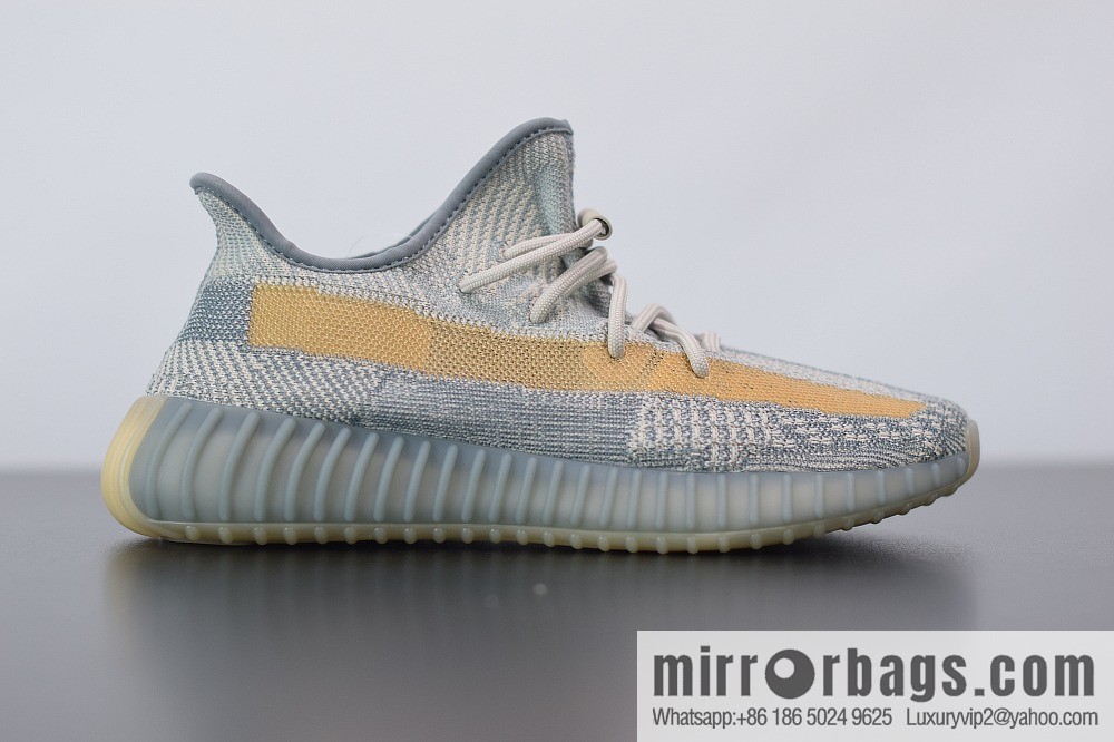 Yeezy Boost 350V2 gray blue, Smurf lsrafil coconut sports running shoes, official item number: FZ5421