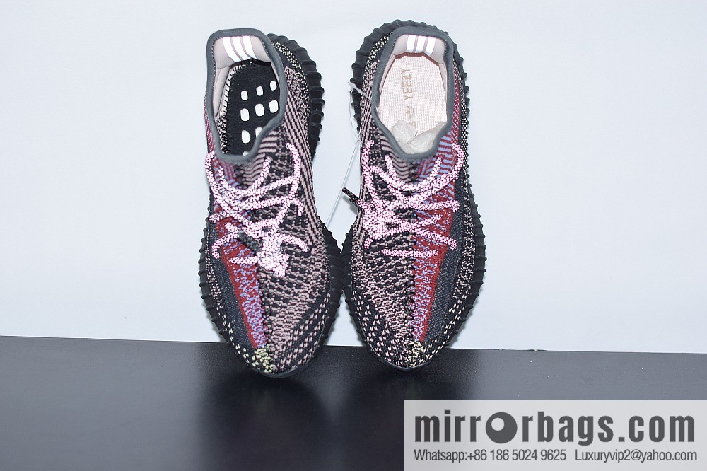Yeezy Boost 350V2 black rainbow angel yechei coconut sports running shoes, official item number: FW5190