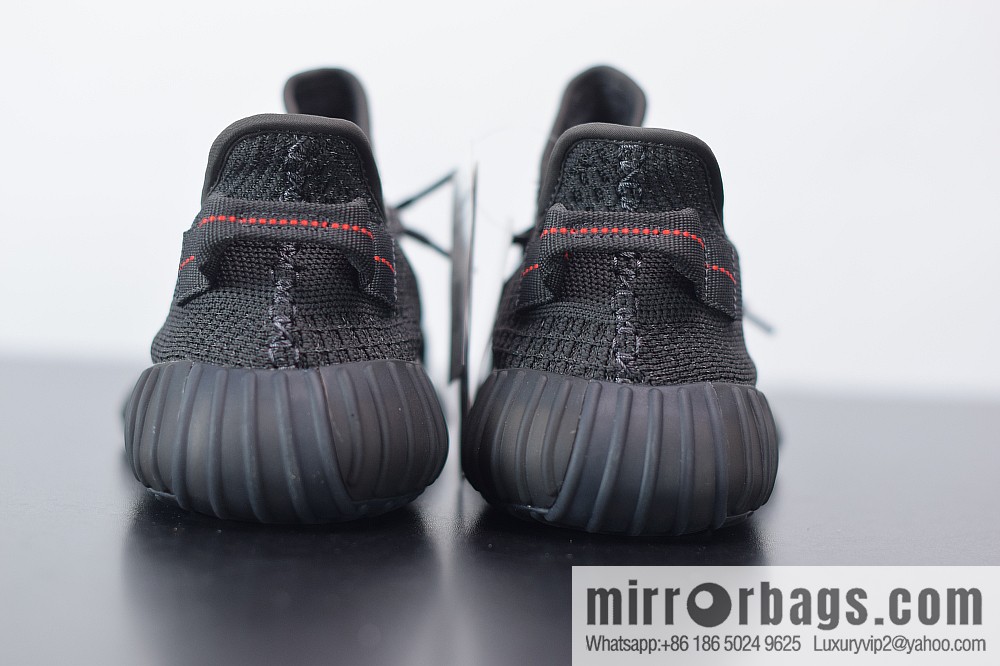Yeezy Boost 350V2 black gypsy coconut sports running shoes, official item number: FU9007