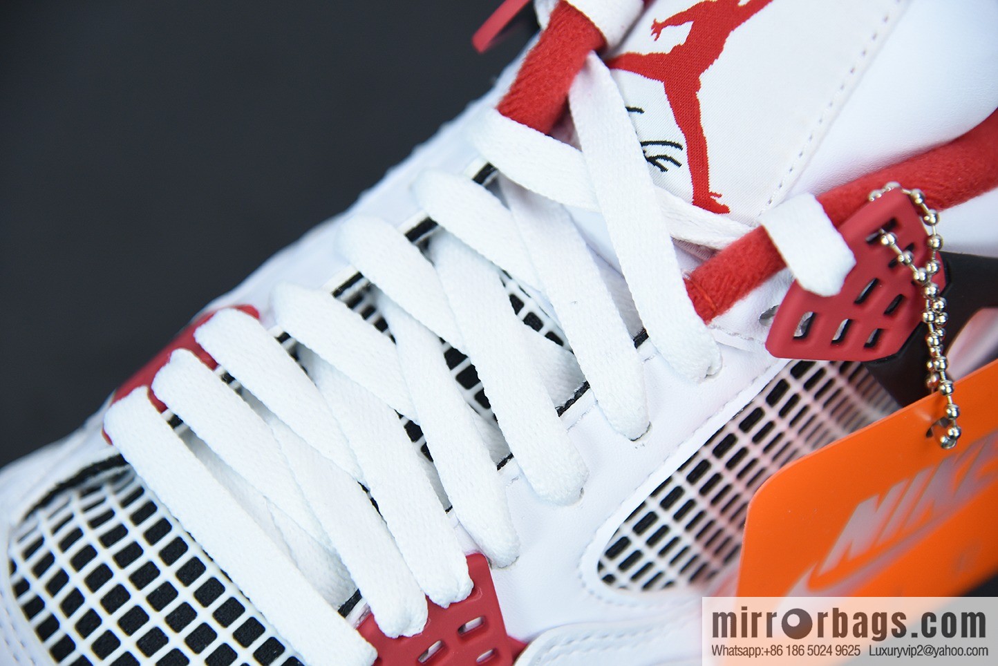 Air Jordan 4 Fire Red AJ4 Joe 4 White Red Flame Red Basketball Shoes, item number: DC7770-160