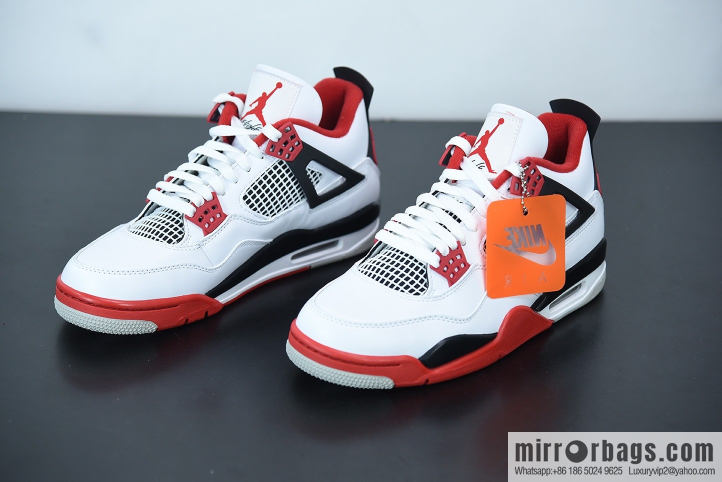 Air Jordan 4 Fire Red AJ4 Joe 4 White Red Flame Red Basketball Shoes, item number: DC7770-160