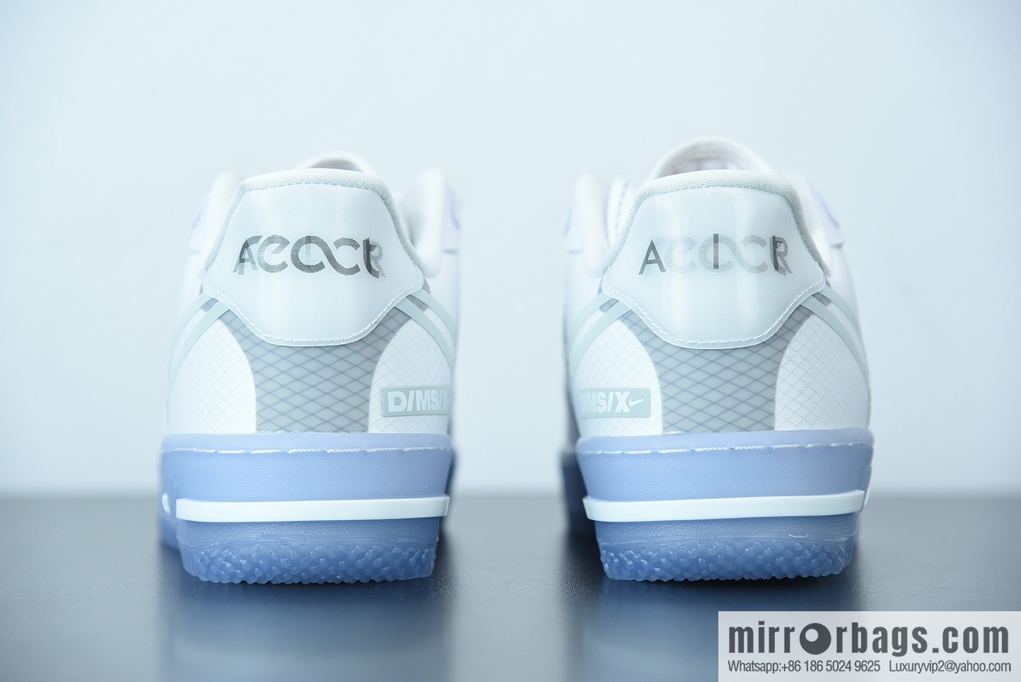Air Force 1 React QS Light Bone Ice Cube Analysis Ice Blue Air Force One, item number: CQ8879-100