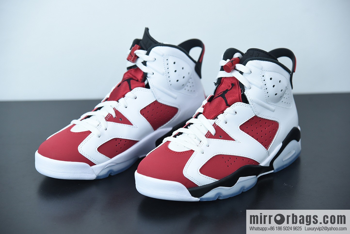 Air Jordan 6 AJ6 2021 re-engraved, high-top basketball shoes, rouge white and red, item number CT8529-106