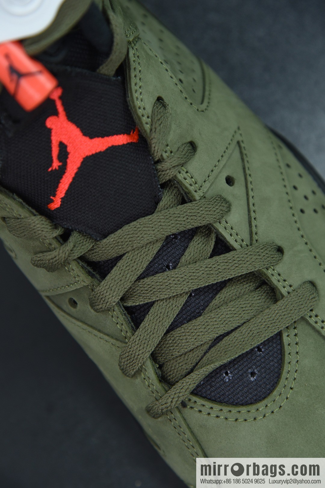 Travis Scott x Air Jordan 6 AJ6 TS joint, pocket army green luminous sole, basketball shoes, item number: CN1084-200