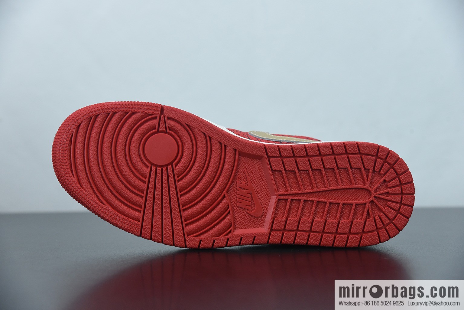 Air Jordan 1 Low AJ1 white and red gold poker, low-top basketball shoes, item number: DJ5185-100