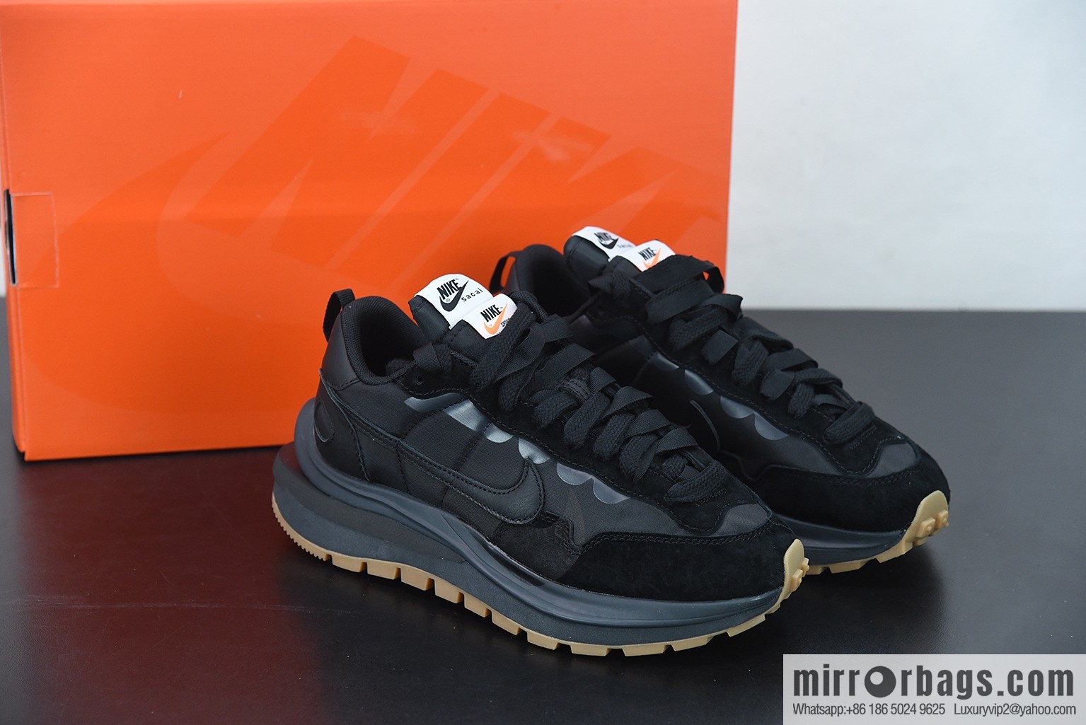 M05M5 TOP pure original shipment Sacai X NK regasus vaporrly SP waffle third generation 3.0 catwalk sports running shoes, item number: DD1875-001