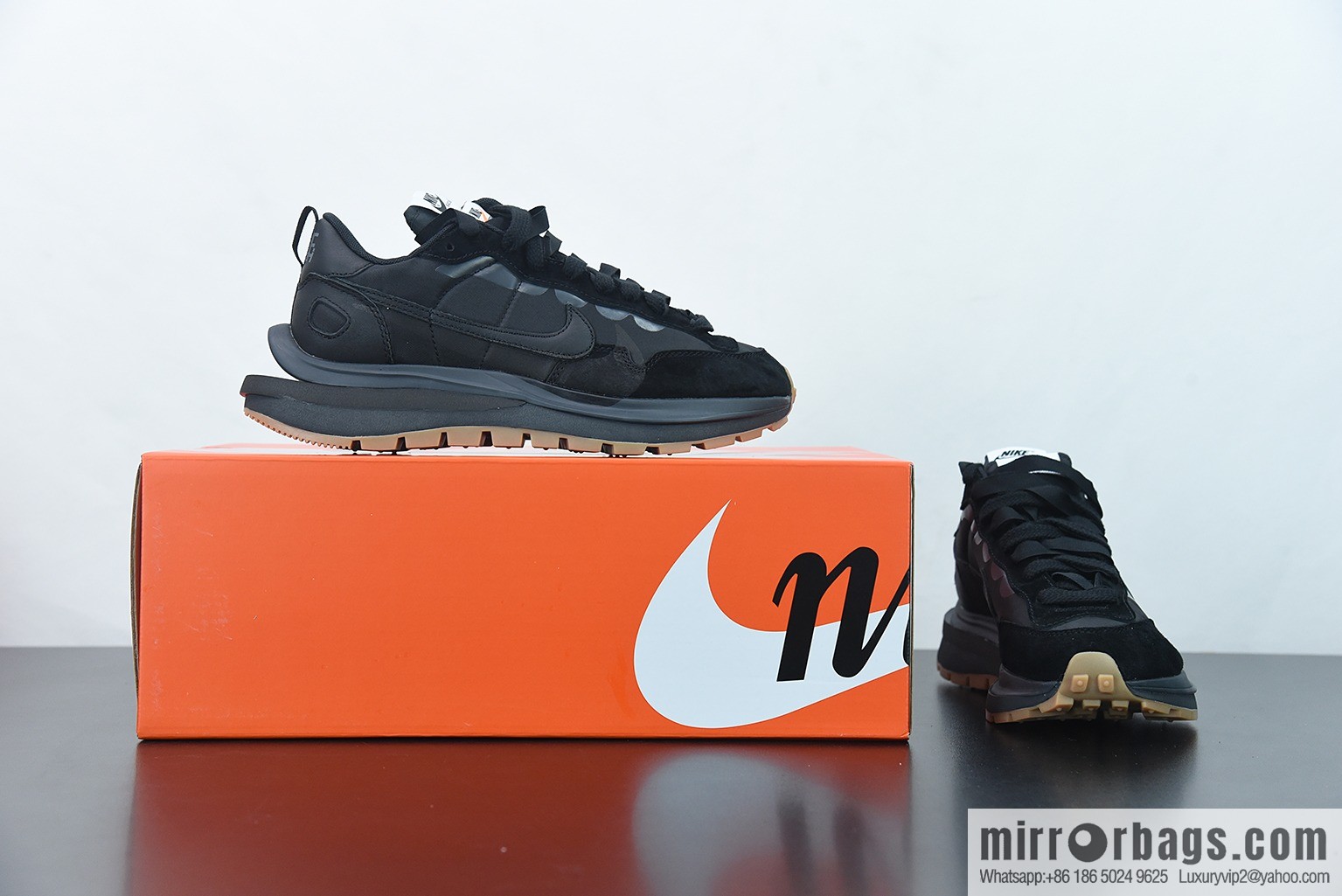 M05M5 TOP pure original shipment Sacai X NK regasus vaporrly SP waffle third generation 3.0 catwalk sports running shoes, item number: DD1875-001