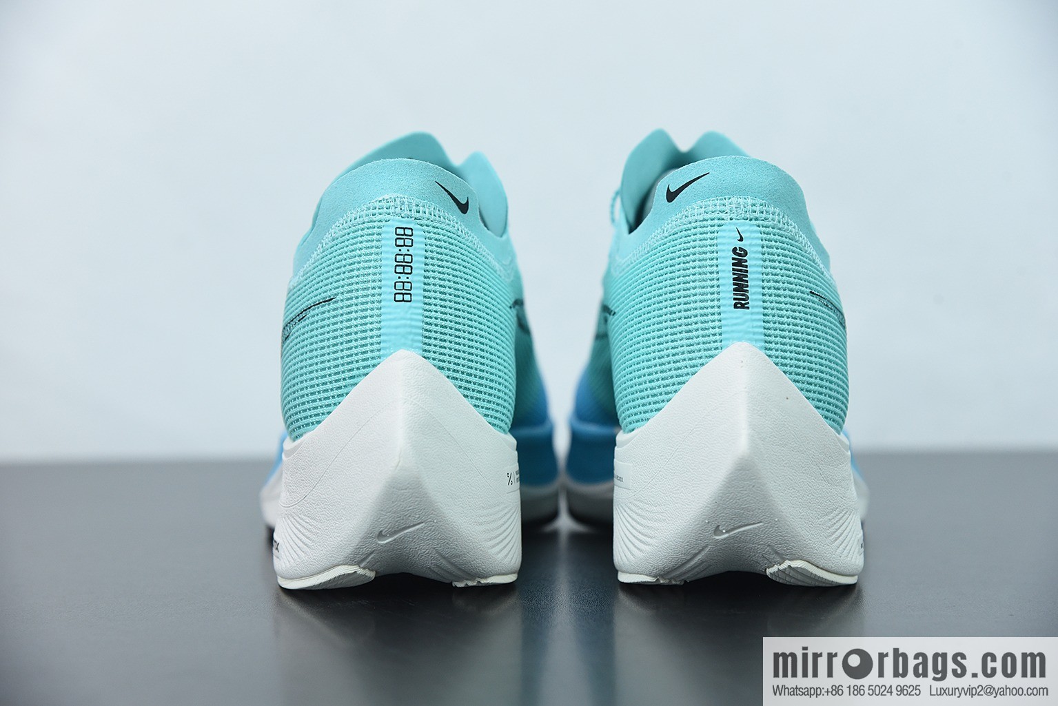 Nk ZoomX Vaporfly NEXT% 2 marathon knit breathable sports shoes, blue, item number: CU4111-300