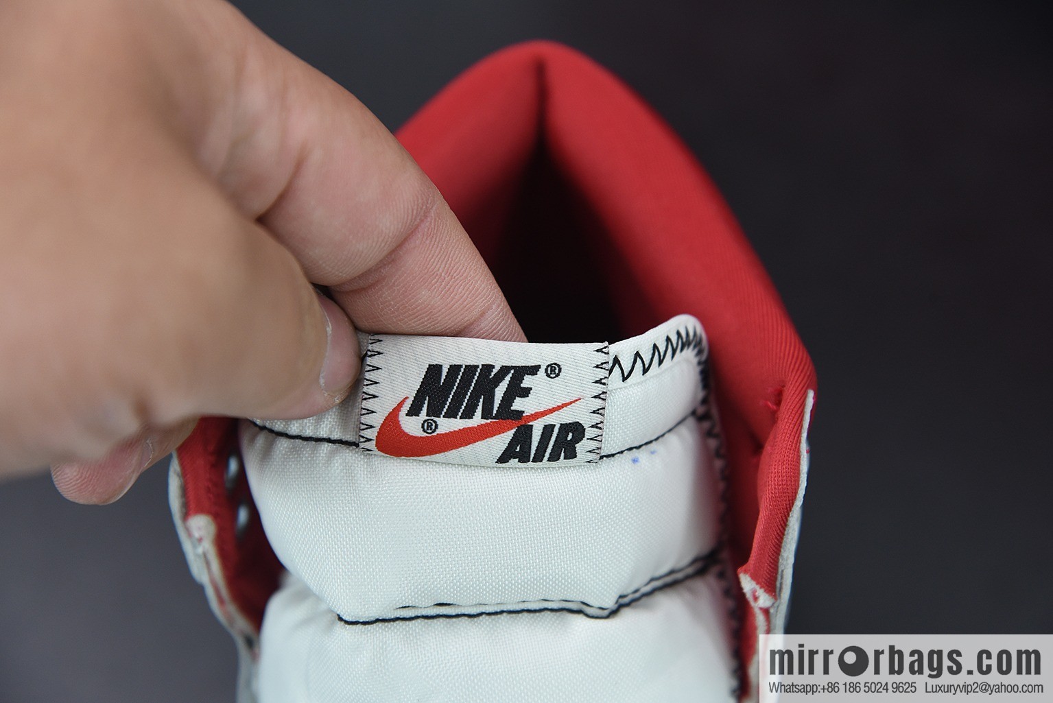 Air Jordan 1 Retro Phantom Gym Red OG AJ1 Bugs Bunny, High Top Culture Basketball Shoes 555088-160