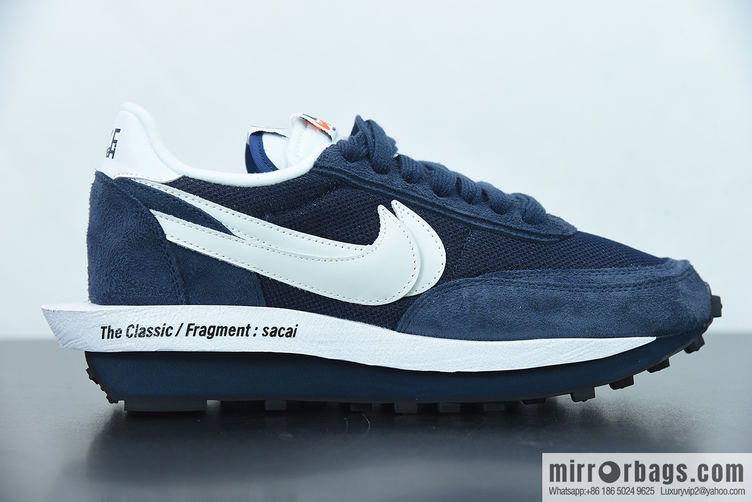 T00C5 Nk LDVWaffle x Sacai x Fujiwara Hiroshi three-way joint sports running shoes, item number: DH2684-400