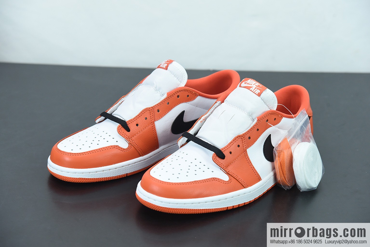 L00H5 pure original version Air Jordan 1 Low AJ1 Jordan 1st generation low-top basketball shoes, white orange buckle broken, item number: CZ0790 801