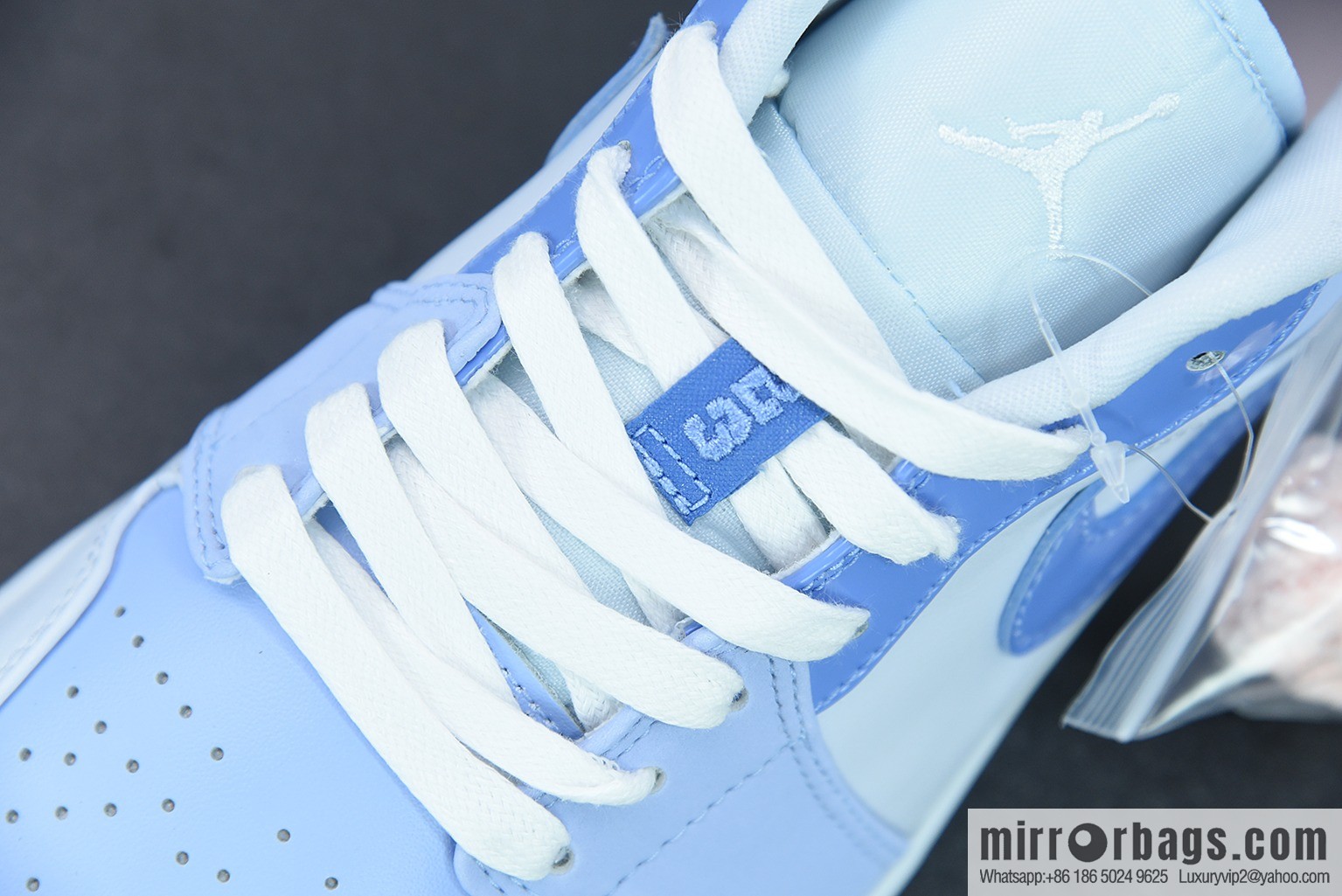 Air Jordan 1 Low Mighty Swooshers AJ1 low-top, haze blue, anime, item number: DM5442-040