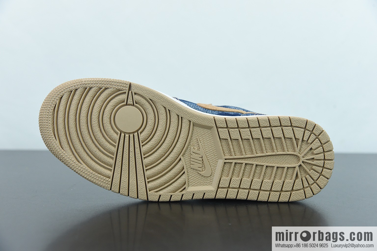 Air Jordan 1 Low AJ1 Joe 1 dark blue denim, low-top cultural leisure sports shoes, item number: DH1259-400