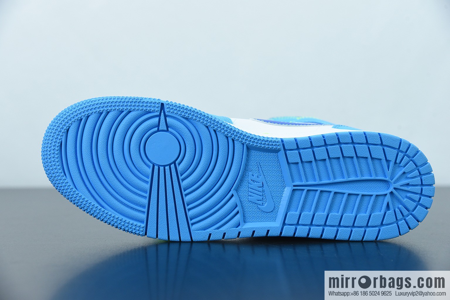 Air Jordan 1 Mid AJ1 Joe 1 blue and green middle help cultural basketball shoes, item number: DA8010-400