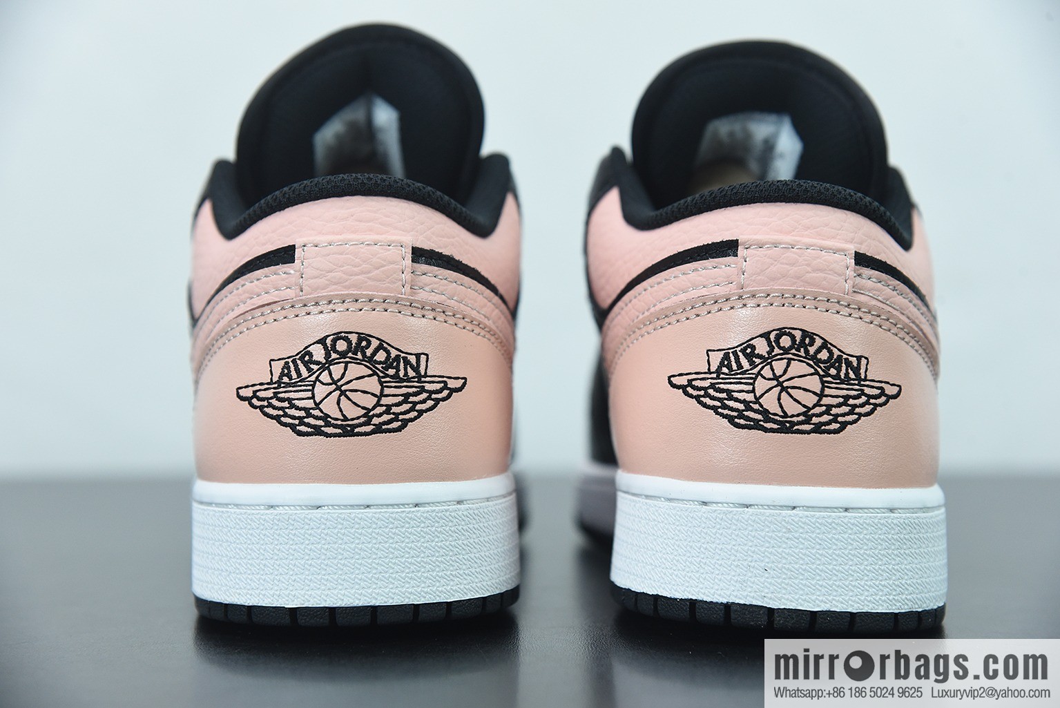 Air Jordan 1 Low AJ1 Joe 1 black powder, low-top cultural leisure sports shoes, item number: 553560-034