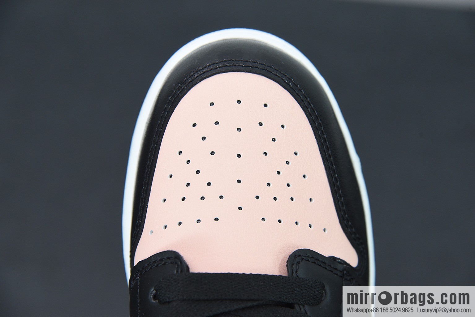 Air Jordan 1 Low AJ1 Joe 1 black powder, low-top cultural leisure sports shoes, item number: 553560-034