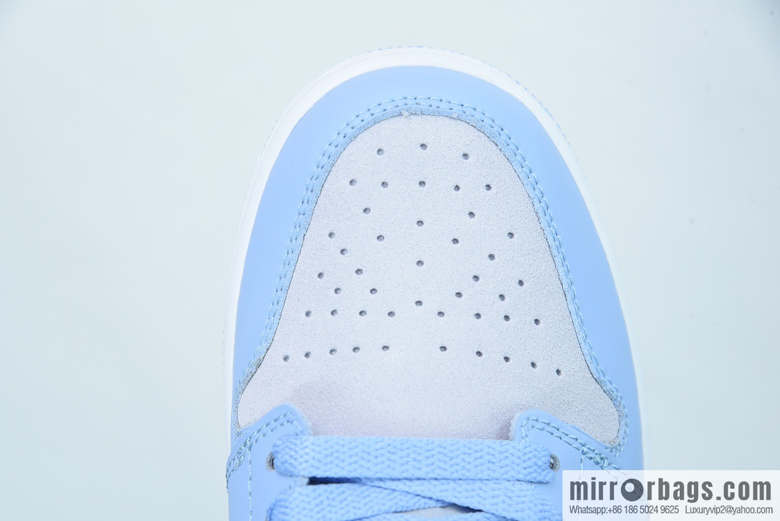 Air Jordan 1 Low AJ1 Joe 1 University blue ice blue gray, low-top casual board shoes, item number: DC0774-050